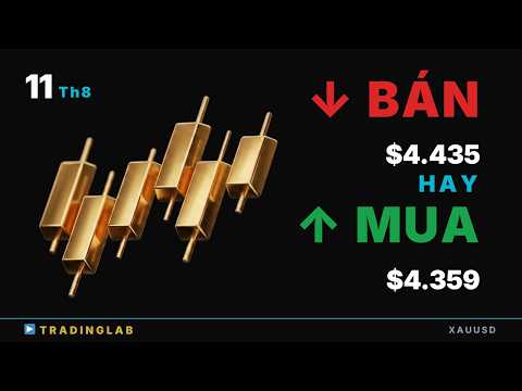 XAUUSD 11/8: Vàng giữ 4.359 hay bứt 4.435? — kịch bản tiếp theo