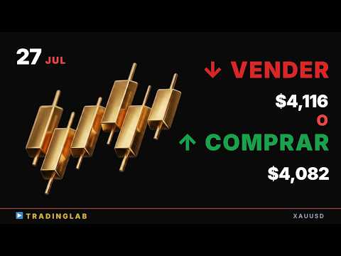 Oro hoy 27/7: ¿Rompe el rango de Tokio 4,084 o cae a 4,082? XAUUSD