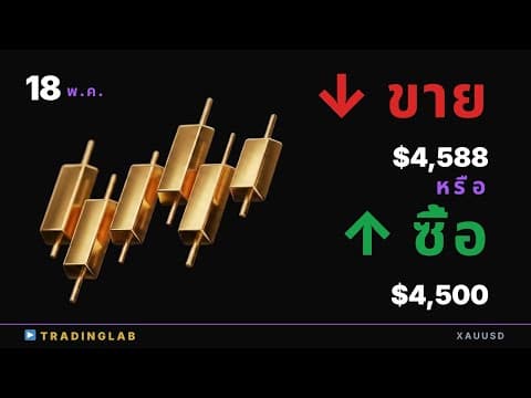 XAUUSD 18/5: แนวรับ 4,506 จะยืนหรือพัง? หรือดีดกลับสู่ 4,588